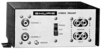 Фонокорректор   Shure M64